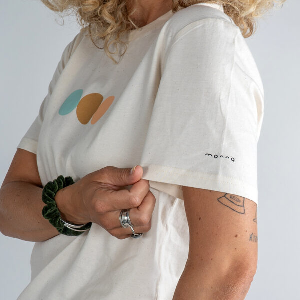 Monnq T-Shirt Natural Raw